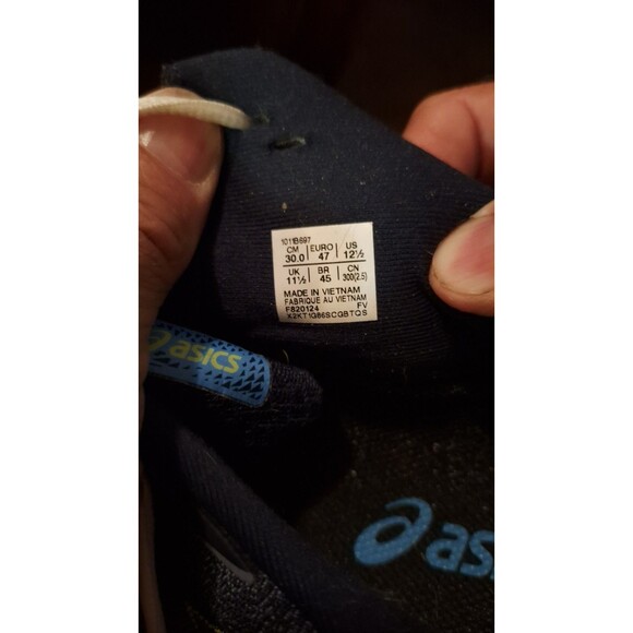 ASICS Dynablast 4 Men’s Running Gym Shoes size 12.5‎ Blue - Picture 6 of 6